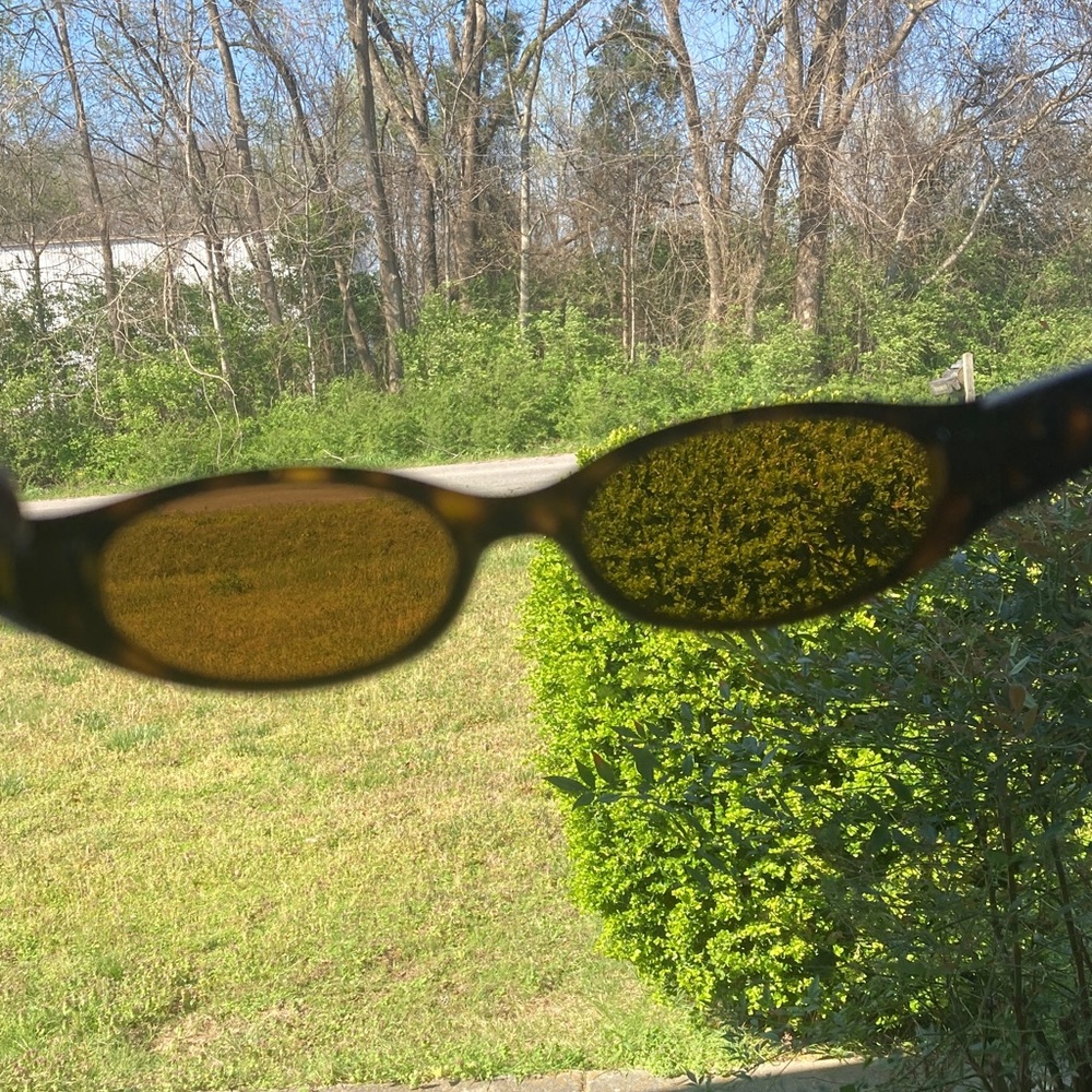 Ray-Ban Olive Green Lens Sunglasses with Brown Case men/women - Picture 2 of 8